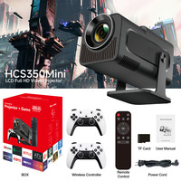 Nouveau projecteur de console de jeu électrique moderne HCS350MINI avec Android Allwinner H713, prise en charge 4K, projection 150 pouces, contrôle tactile
