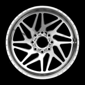 X कस्टम गहरे होंठ जाली पहिया 22x12 24x14 26x16 28 16 28x16 पॉलिश ऑफरोड अलॉय रीम, फोर्ड F150 राम जीएमसी सिल्वरडो पिकअप ट्रक - Product Image 6