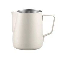 Pichet à lait commercial en acier inoxydable pour latte art, pichet à mousse de café, pichet à vapeur pour barista, équipement de café