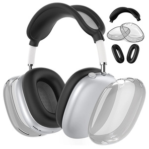 Funda Protectora Multifuncional de Diseño Transparente <span class=keywords><strong>para</strong></span> <span class=keywords><strong>Airpods</strong></span> Max, Carcasa Suave con Superficie en Relieve - Product Image 2