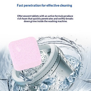 Pastilla Limpiadora para Lavadora con Gránulos Efervescentes para Eliminar el Moho, la Cal y los Olores, Purificación Profunda - Product Image 2