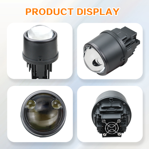 <span class=keywords><strong>CYS</strong></span> W30 Fari Fendinebbia a LED Doppi da 3.0 Pollici con Proiettore LED Monocromatico/a 3 Colori in Rame 35W 12V Luci Auto Nuove - Product Image 3