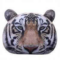 Fabricant OEM/ODM – Sac à dos en peluche super doux imprimé motif tigre, forme tigre, taille personnalisée