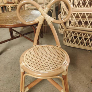 Sedia per Bambini in Rattan Naturale di Alta Qualità per Eventi, Cene e Feste - Product Image 2