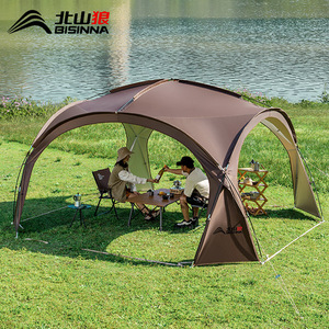 Bisinja Mongolian Yurt Dome <b>Tent</b> 3x3m Outdoor Sun Protection Camping Windproof Rainproof Awning - Product Image 3