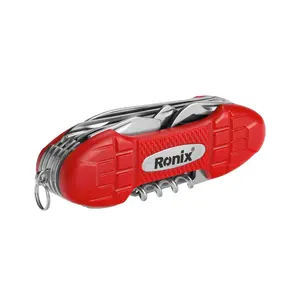 Ronix Rh-1192 Multifunction Hardware Stainless Steel Wrench Screwdriver Knife Opener Multi Function Knife