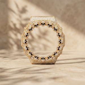 Bisel de Reloj Octogonal Personalizado Estilo Hip Hop con Cristales, Marco Protector de Acero Inoxidable para Relojes de Lujo para Hombre - Product Image 1