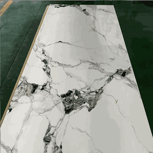 Dekorasi rumah Panel dinding marmer kualitas tinggi Panel dinding Interior arang bambu alami Panel dinding Pvc 3D - Product Image 3