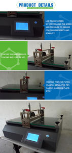 <span class=keywords><strong>Machine</strong></span> de revêtement de table SKZ307 à vitesse variable 220 V 45 kg pour l'enseignement universitaire et le contrôle qualité - Product Image 3