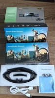 Gafas Inteligentes para Ciclismo al Aire Libre, Gafas de Sol con Video en Primera Persona Full HD y Transferencia WiFi, Compatibles con OEM
