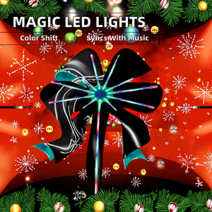 LED Strip giáng sinh Lights với âm thanh đồng bộ Pin hoạt động và điều khiển từ xa cho đêm hiển thị và âm nhạc Torch - Product Image 3