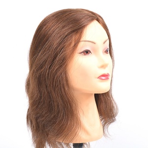 Tête de <span class=keywords><strong>mannequin</strong></span> pour enfant, bébé, poupée, avec cheveux, tête d'entraînement, vente en gros - Product Image 3