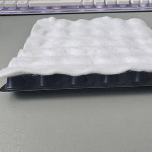 Membrane alvéolée géocomposite avec sous-couche <span class=keywords><strong>géotextile</strong></span> pour <span class=keywords><strong>drainage</strong></span> des murs, anti-corrosion - Product Image 3
