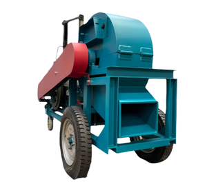High Efficiency Farm <b>Wood</b> Log & Branch <b>Crusher</b> 3T/h Capacity 380V 1100W Motor 3-Year Warranty - Product Image 1
