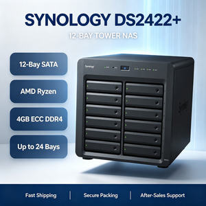 Serveur NAS DiskStation DS2422+ à 12 baies, stockage en réseau pour la sauvegarde des données des PME - Product Image 1