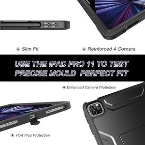 Per iPad Pro 11 ''2022/2021/2020/2018 e per iPad Air 5th/4th Gen, protezione dello schermo integrata supporto 2nd <span class=keywords><strong>Apple</strong></span> matite di ricarica - Product Image 3