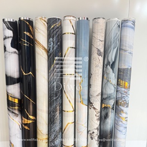 Diwo hiệu ứng đá cẩm thạch cho đồ nội thất khách sạn bảng tường độ nét cao bền thích hợp cho không gian thương mại vật nuôi nóng chuyển phim - Product Image 3