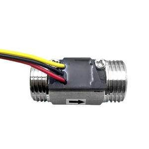 Débitmètre à effet Hall à 4 points en acier inoxydable G1/2, système de circulation d'eau, capteur de débit d'eau - Product Image 2