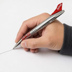 <span class=keywords><strong>Stylo</strong></span> bille en métal aviation fantaisie avec empennage personnalisé OEM, cadeau souvenir exquis pour pilotes, <span class=keywords><strong>stylo</strong></span> en métal en forme de queue d'avion - Product Image 4