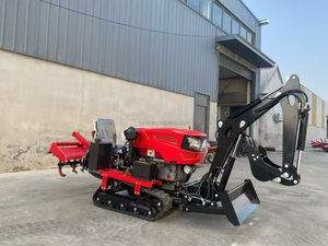 Traktor Mini Pertanian Tipe Crawler Penggerak Rotary Tiller Bertenaga Diesel 25HP 35HP - Product Image 3