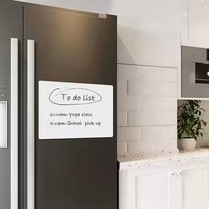 Pizarra blanca de borrado en seco de goma suave con imán para nevera o pared, nueva categoría de productos - Product Image 5