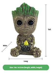 Accessoires d'aquarium-Décoration créative de <span class=keywords><strong>Groot</strong></span> d'aquarium Arbre à bulles en résine écologique Aménagements paysagers artificiels stimulant l'oxygène - Product Image 4