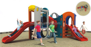 Thiết kế hot-bán nhựa trẻ em trượt và <span class=keywords><strong>Swing</strong></span> <span class=keywords><strong>Set</strong></span> thiết bị ngoài trời cho trẻ em 2-12 - Product Image 2