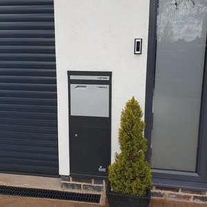 맞춤형 로고가 부착된 지상 설치형 우편함 패키지 편지함 소포함 배송함 - Product Image 5