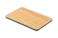Tablero de pared de chapa de madera de 5 8mm para decoración moderna para baños interiores salas de estar apartamentos talleres