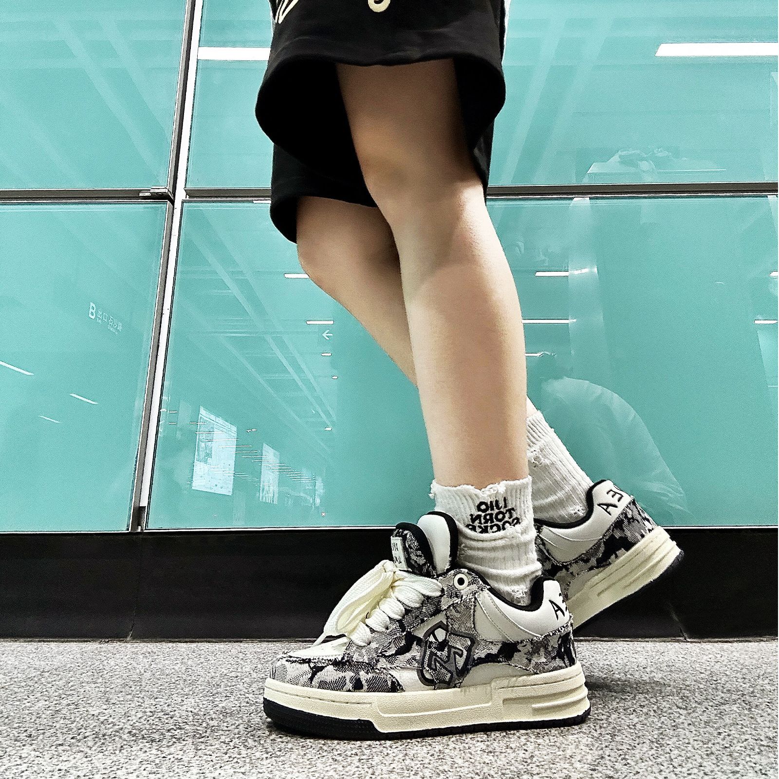 Shop Our Platform Colorful Fashion Sneakers Retro Style