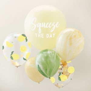 Damai <b>Custom</b> Lemon Themed Wholesale Party Tableware Supplies Event Kid Happy Birthday Party Paper Plate Set - Product Image 6