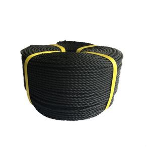 Vente directe d'usine Super qualité 10mm corde PE torsadée en bleu blanc rouge jaune pour l'emballage doux et haute résistance - Product Image 4