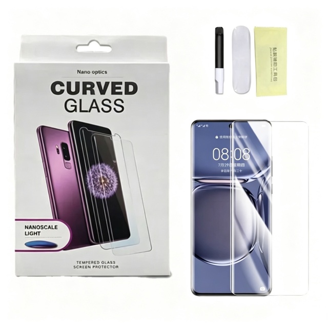 Low Price UV Tempered Glass Screen Protector with Stock Available for LG Velvet G9  Wing