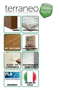 Fabriqué en italie, bibliothèque légère de Style moderne de luxe, bibliothèque en bois avec étagères, bureau pour enfants - Product Image 6