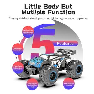 SJY-Q105 1:18 Bigfoot RC Véhicule tout-terrain 2.4G 15km/h Voiture télécommandée Jouet de course Drift avec moteur brossé 260 Tout-terrain - Product Image 4