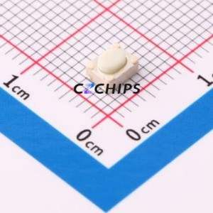 HX TS3425BA 250gf Tactile Switch SMD Switch Single Pole Single Throw 2.5N Vertical Mount 4.2mm - Product Image 1