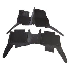 เสื่อปูท้ายรถ,พรมปูพื้นรถยนต์ทำจากหนัง Pvc ปักลายเข้ารูปสำหรับ Toyota Fortuner - Product Image 4