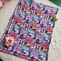 Nouvelle taie d'oreiller personnalisée Yangyan en tricot à motif de dessin animé pour berceau de bébé, 400 fils au pouce carré, antistatique, en matériau doux et confortable, collection automne