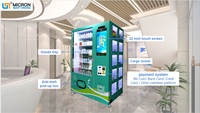 Distributeur automatique de médicaments avec système intelligent, contrôlé à distance via téléphone portable avec casiers