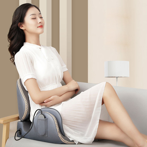 Coussin de massage multifonctionnel en cuir pour la taille, le cou, le dos et la hanche, applicable en voiture, oreiller de massage multifonctionnel pour le corps et la tête - Product Image 3