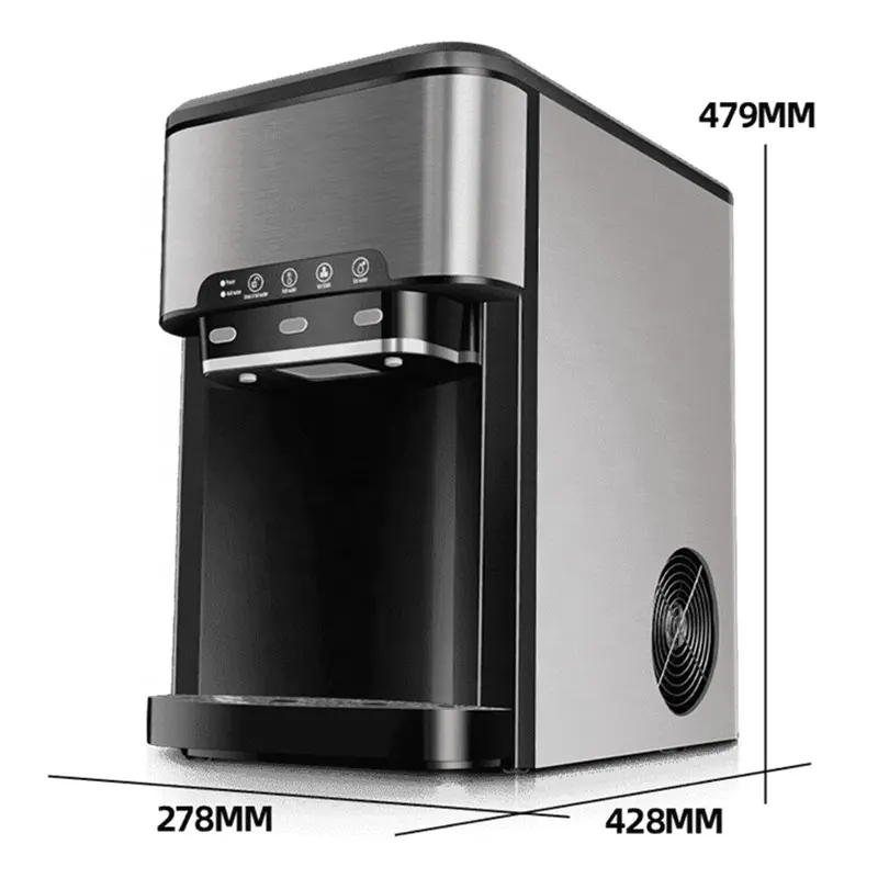 Kleine Mode-Ijsmachine Voor Thuis Draagbare Ijsmachine Met Waterdispenser