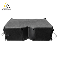 K208-A Active Double Line Array de 8 pouces Haut-parleurs Système de son extérieur professionnel en ferrite bidirectionnel 500W