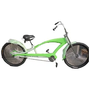 Beach Bike 24inch 3.0 Tire New Frame OEM/ODM Disc Brake Cheaper America Long Chopper Beach Cruiser Bike