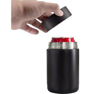Nouveau refroidisseur de canettes et de bouteilles de bière isotherme à double paroi de 12 oz, revêtement poudré, plusieurs couleurs - Product Image 3
