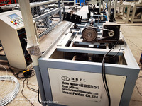 HBFL Usine Entièrement Automatique Chaîne Maillon Clôture Machine Facile À Utiliser Compact Rouleau Composants Essentiels Pompe Moteur PLC Roulement À Engrenages