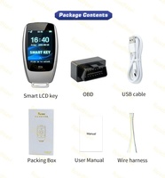 Télécommande universelle intelligente LCD pour voiture, sans clé, électronique automobile, vente en gros d'usine