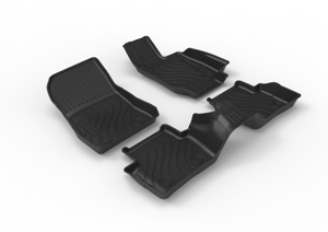 Tappetini Auto in TPE per Mazda CX-3 2014-2024, Mercato Russo, Guida a Destra, Set Completo, Lussuosi Neri, Facili da Pulire, Protezione per Tutte le Stagioni - Product Image 2