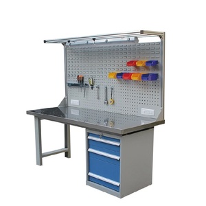 Banco da Lavoro OEM Su Misura in Acciaio Inox e Ferro <span class=keywords><strong>con</strong></span> <span class=keywords><strong>Cassetti</strong></span> - Product Image 2