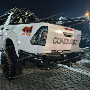 Parachoques Trasero Abierto Tipo N para Pick Up <span class=keywords><strong>Hilux</strong></span> Revo Rocco 2021+, Barra de Parachoques Trasero de Acero, Autoparte para <span class=keywords><strong>Hilux</strong></span> 2021+, Accesorios para Parachoques Trasero - Product Image 2