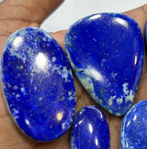 Cabochon Lapis Lazuli Bleu Naturel Rare Pierre à Bijoux en Vrac Collection de Pierres Précieuses Vente - Product Image 2